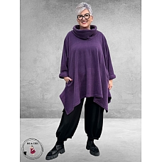 AKH Trui A-lijn Fleece Purple
